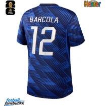 Frankrike Bradley Barcola #12 Hjemmedrakt VM 2026 Kortermet